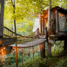 Remember the days when you wanted your own treehouse? Well this secluded treehouse in Atlanta, Georgia, looks like it came straight out of a fairytale! https://www.airbnb.com/rooms/1415908?s=8